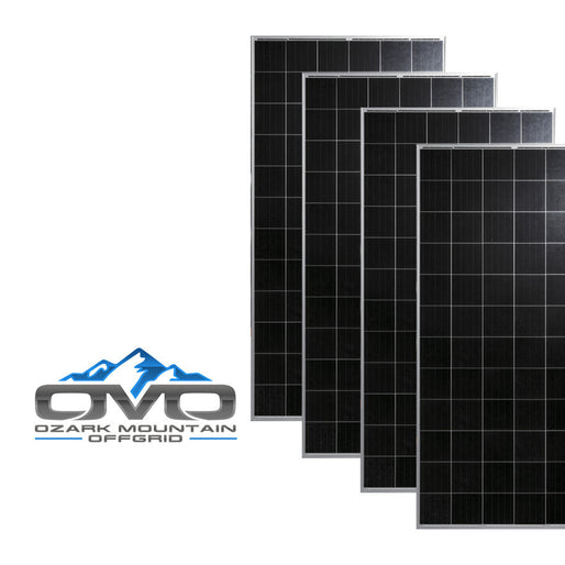 16' Expanded Model Enclosed SOLAR POWERED Offgrid Self-Sufficient Trailer - BASE MODEL w Expanded 10K Split Phase 120V/240V OMO E-Line Inverter + 10.24kWh OMO E-Line Lithium Battery