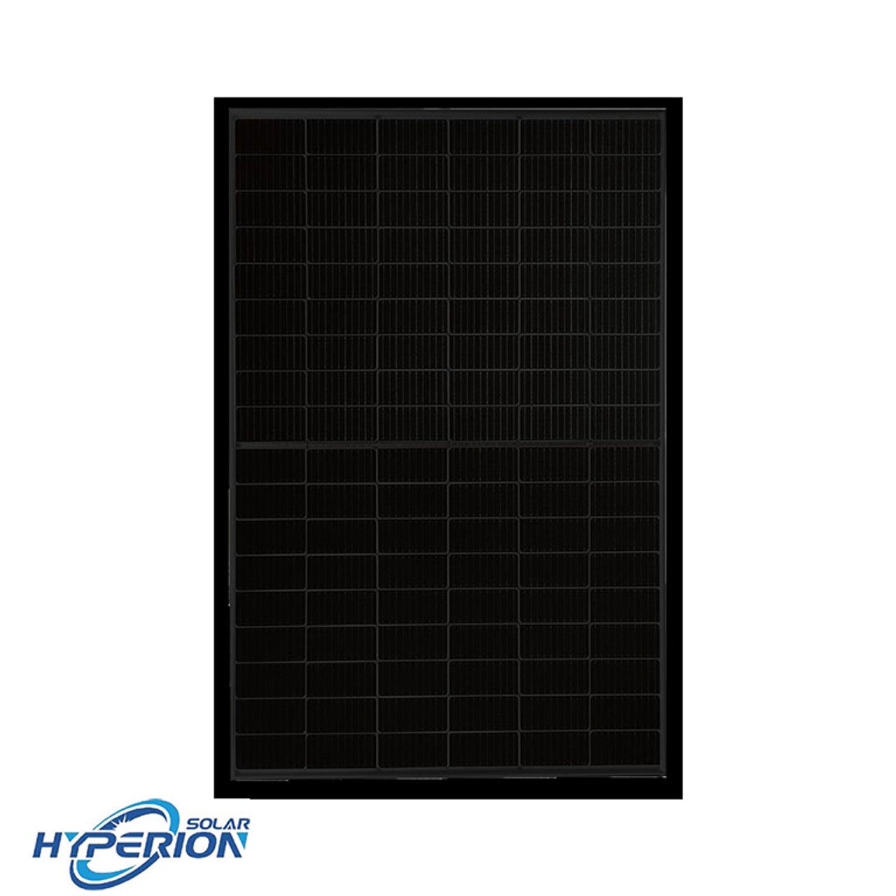 Hyperion by Runergy 400W Bifacial Solar Panel (Black) | Up to 500W with Bifacial Gain