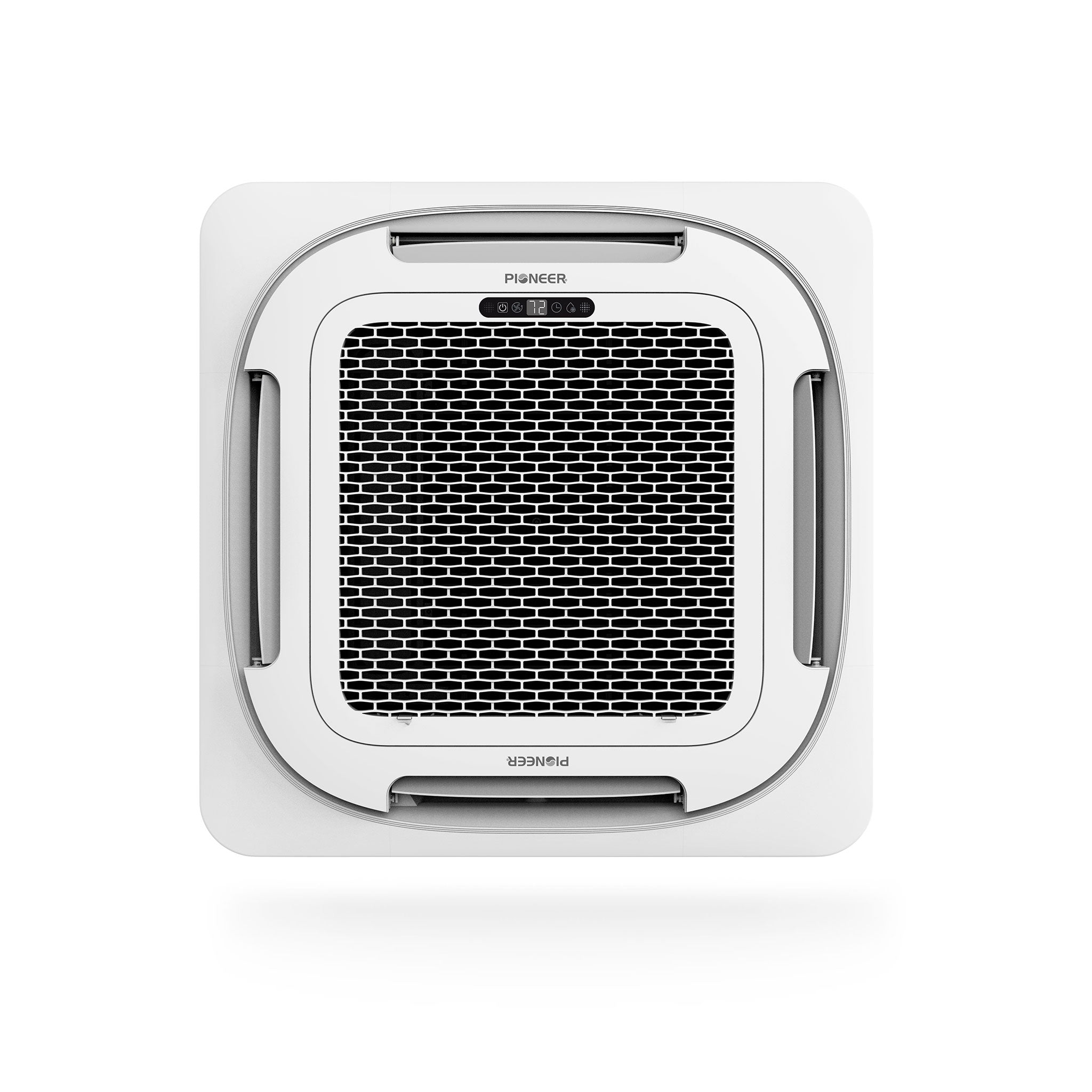 Pioneer® Quantum Ultra™ 24,000 BTU 22.5 SEER2 230V Ceiling Cassette Ductless Mini-Split Air Conditioner Inverter Heat Pump Full Set