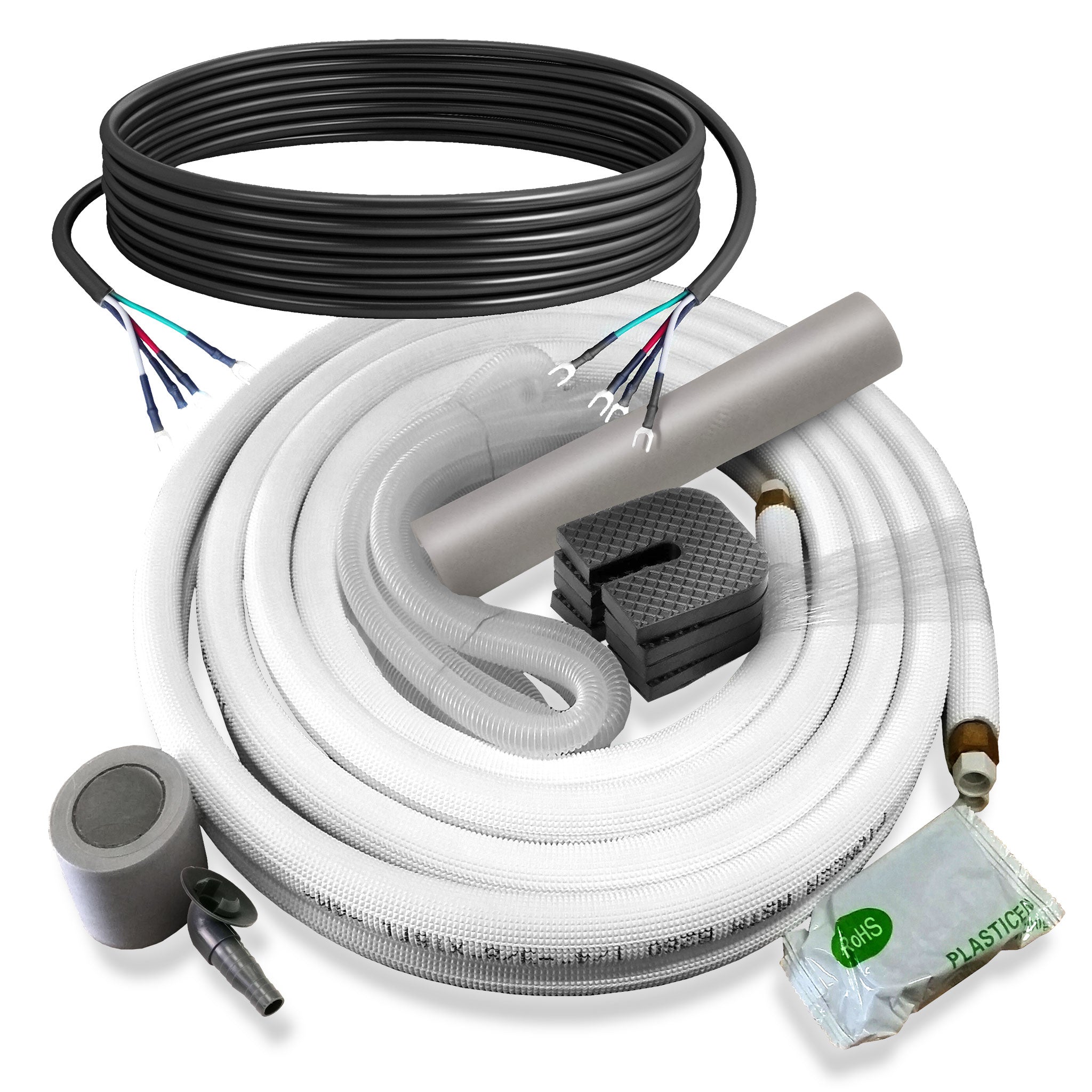 Pioneer® Diamante Pro™ 30,000 BTU 19 SEER2 230V High-Wall Ductless Mini-Split Air Conditioner Inverter Heat Pump with 16 Ft. Kit