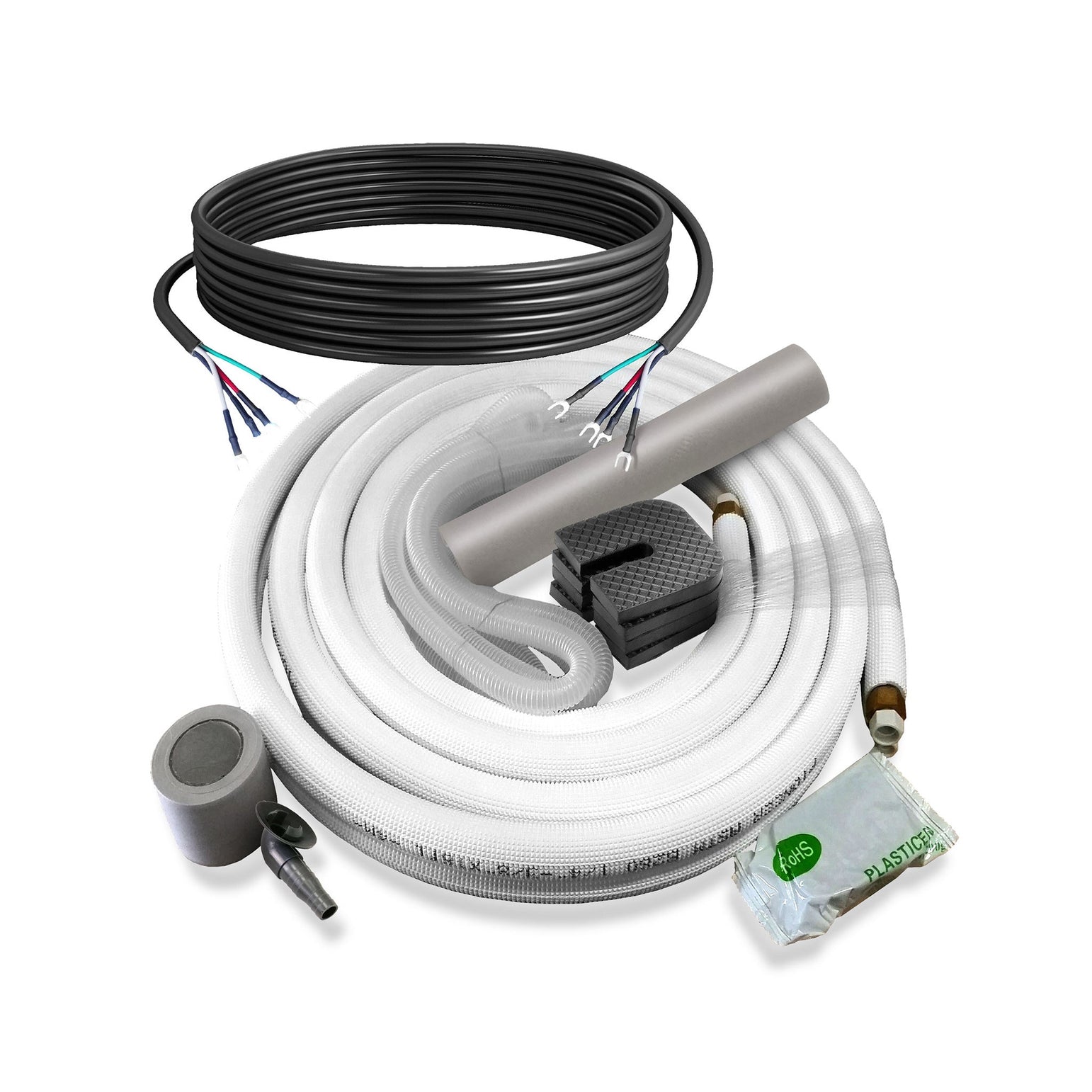 Pioneer® Quantum Ultra™ 9,000 BTU 23 SEER2 230V Ceiling Cassette Ductless Mini-Split Air Conditioner Inverter Heat Pump Full Set