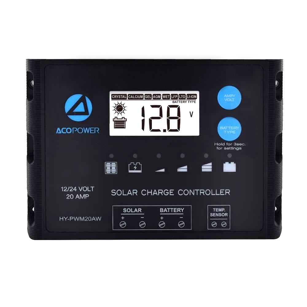 ProteusX 20A PWM Solar Charge Controller