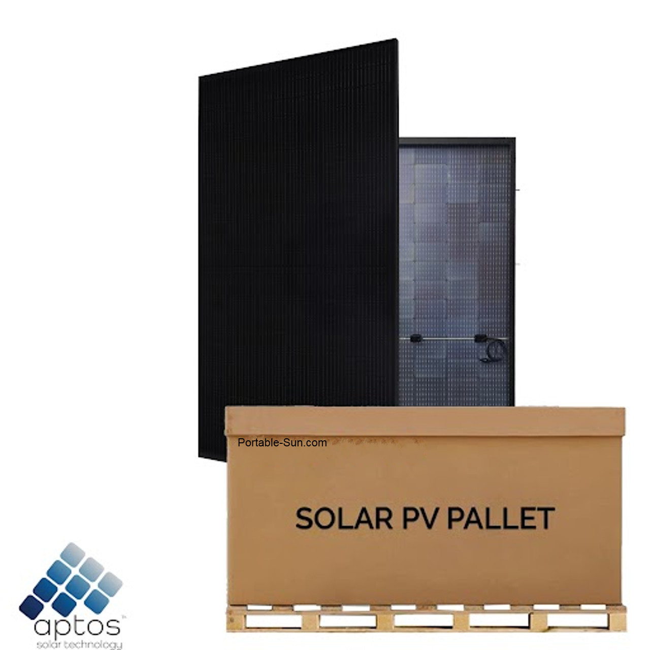 14.3kW Pallet - Aptos 460W Bifacial Solar Panels | Up to 575W Bifacial Gain | DNA-120-BF10-460W | Full Pallet (31)