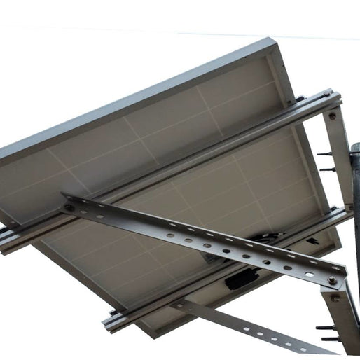 Side of Pole Solar Panel Mount Rack for 30W to 120W Solar Panels
