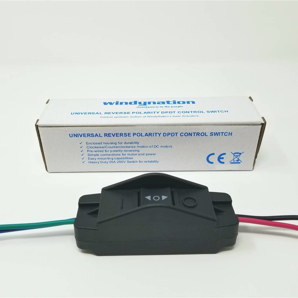 25A DPDT Forward Reverse Up Down Reverse Polarity Switch