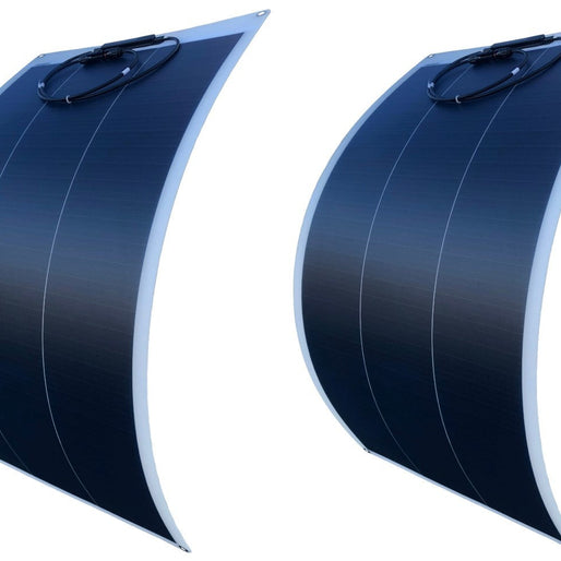 100-Watt 12V Flexible Thin Lightweight Monocrystalline Solar Panel