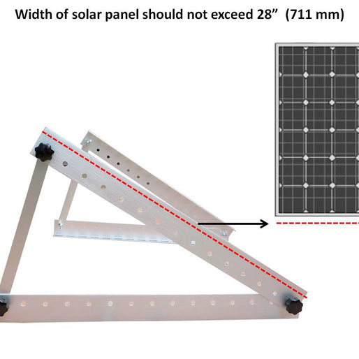 Adjustable Solar Panel Mount Mounting Rack Bracket